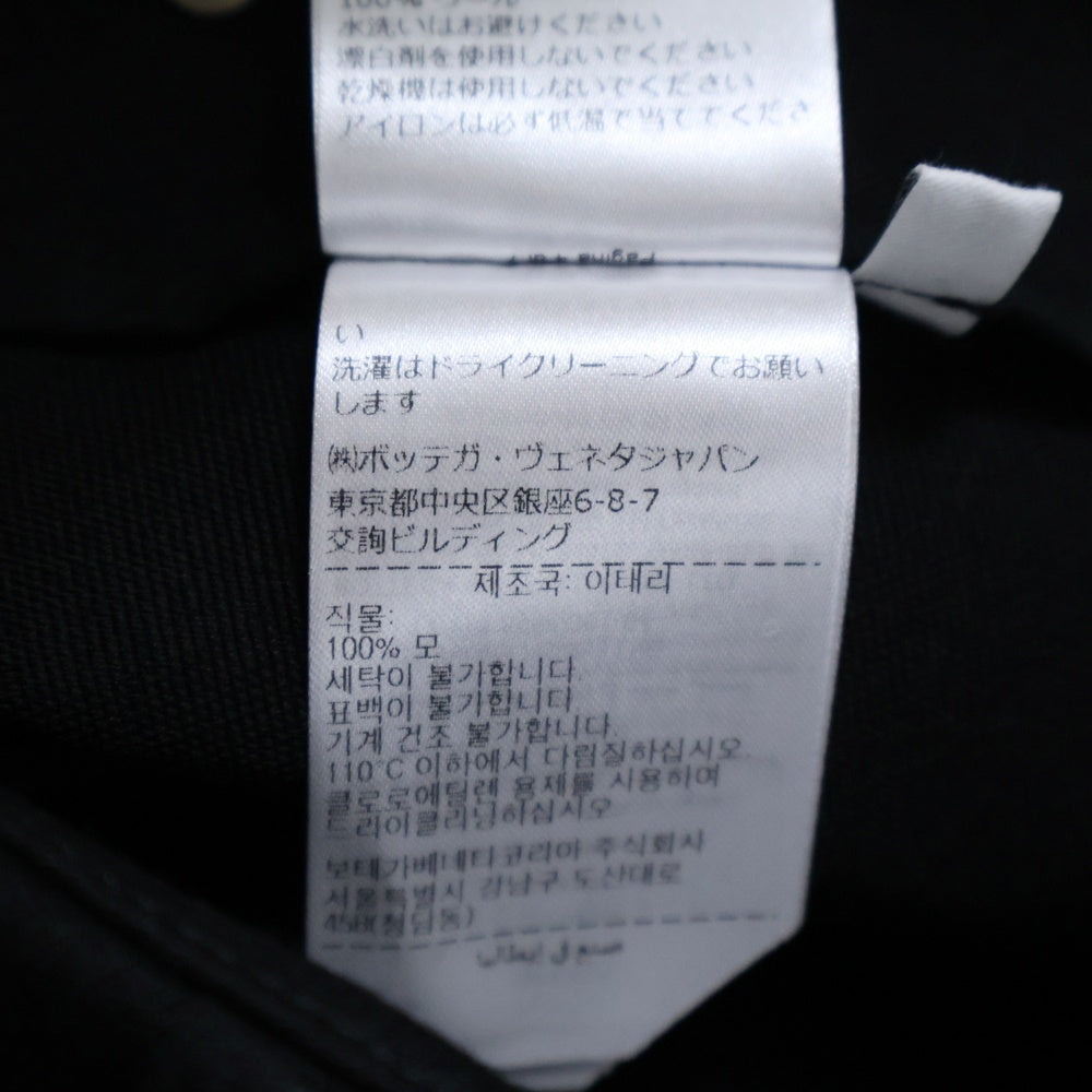 BOTTEGA VENETA(ボッテガヴェネタ) 21AW ラップデザイン プリーツ ミニスカート ブラック レディース 688744