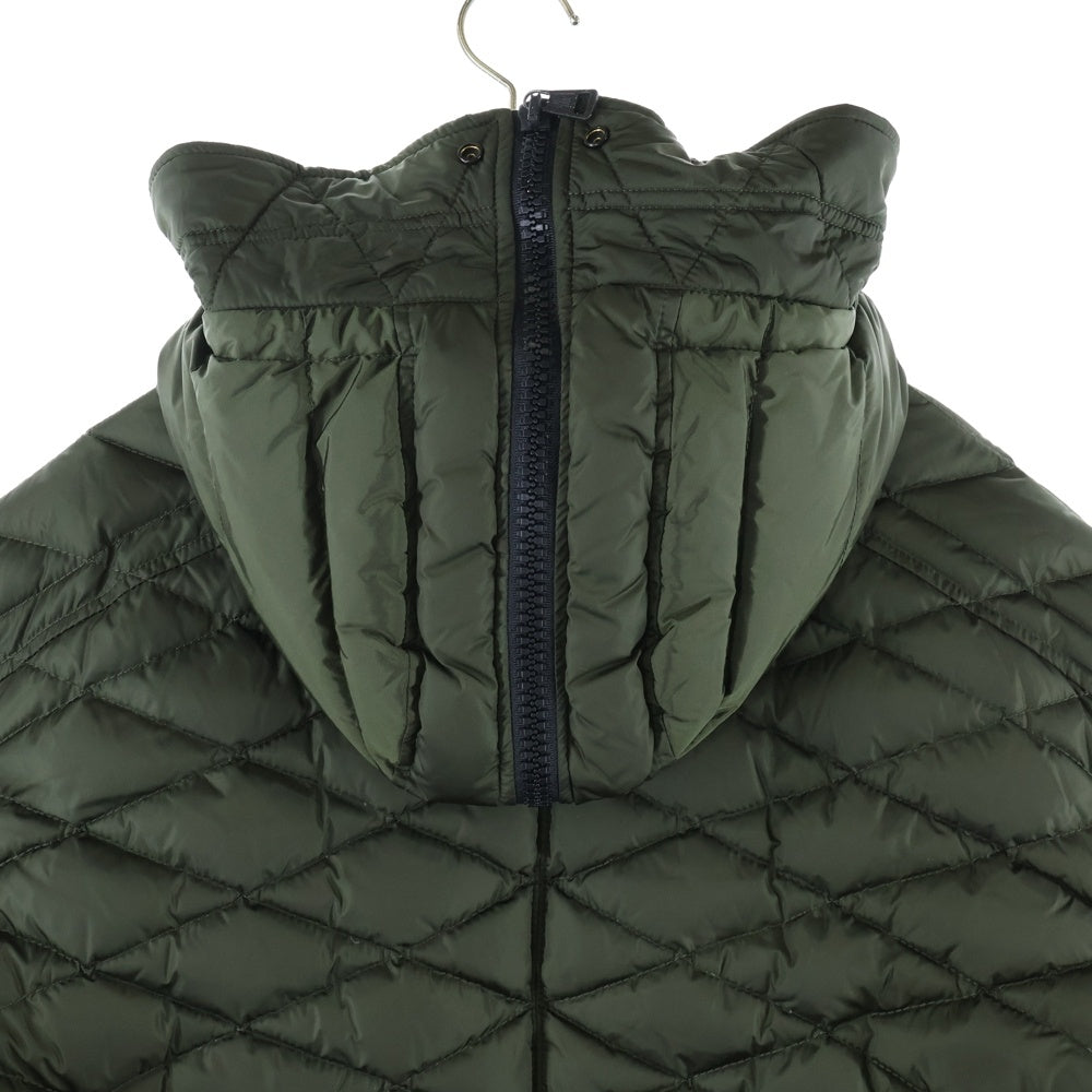 MONCLER(モンクレール) GAUTHIER ゴティエ キルティング ミリタリー フーデッド ジップアップ フック ダウン ロング ジャケット コート カーキ 420914236185 54155