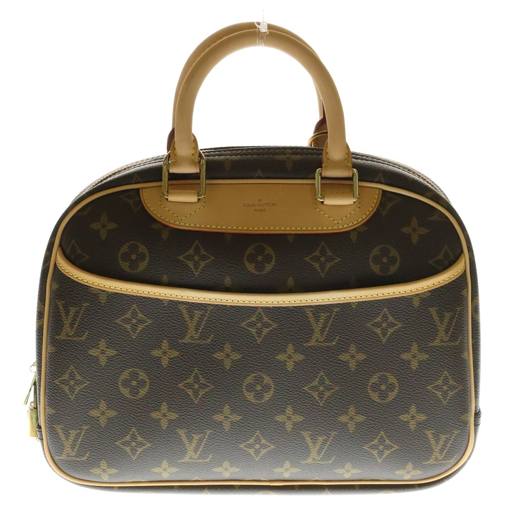 LOUIS VUITTON(ルイヴィトン) モノグラム トゥルービル ハンドバッグ ブラウン PVCレザー M42228
