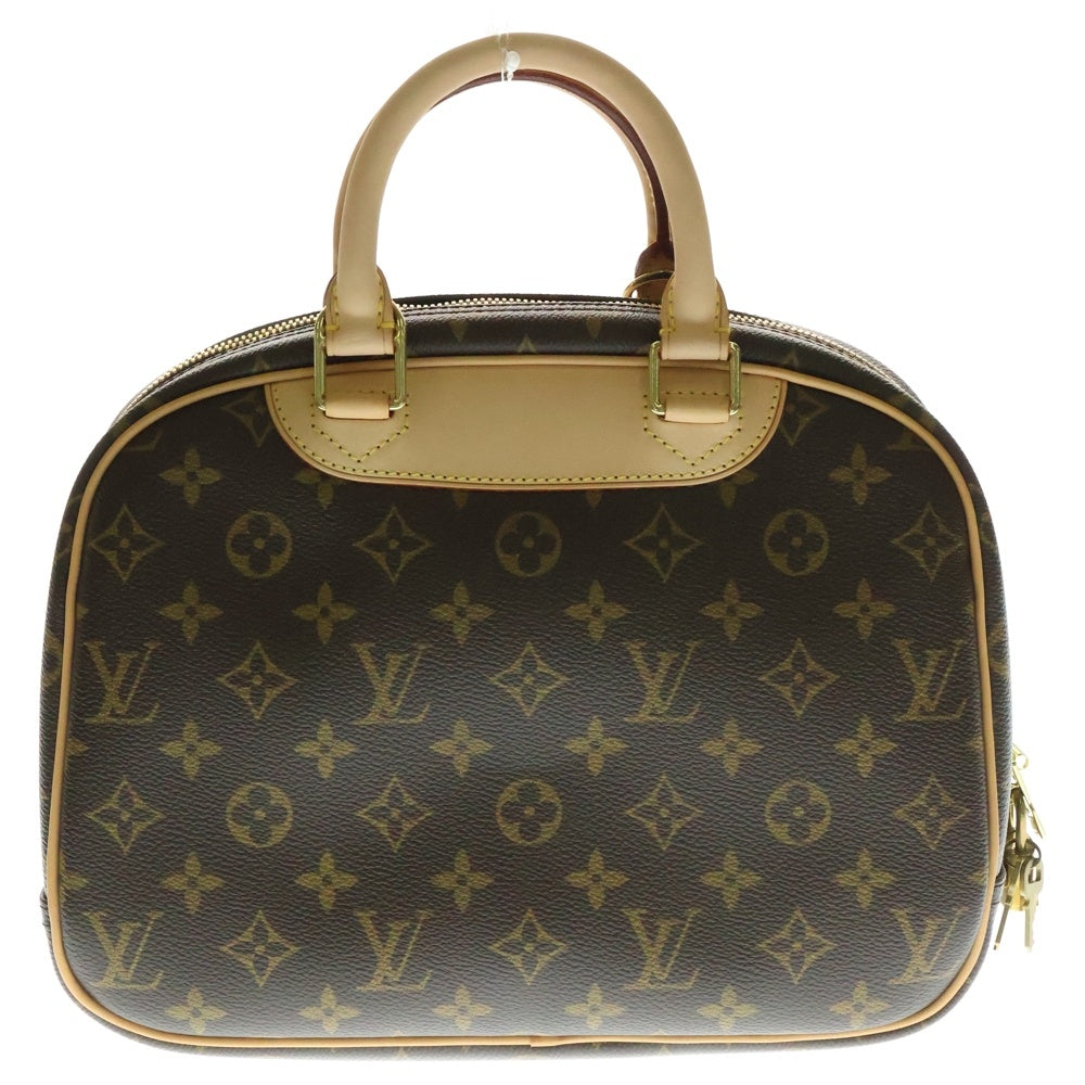 LOUIS VUITTON(ルイヴィトン) モノグラム トゥルービル ハンドバッグ ブラウン PVCレザー M42228