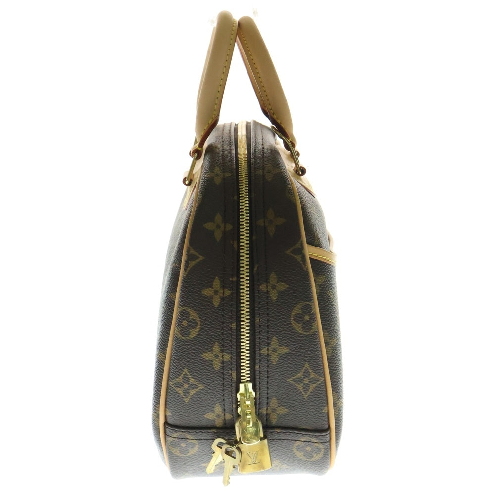 LOUIS VUITTON(ルイヴィトン) モノグラム トゥルービル ハンドバッグ ブラウン PVCレザー M42228