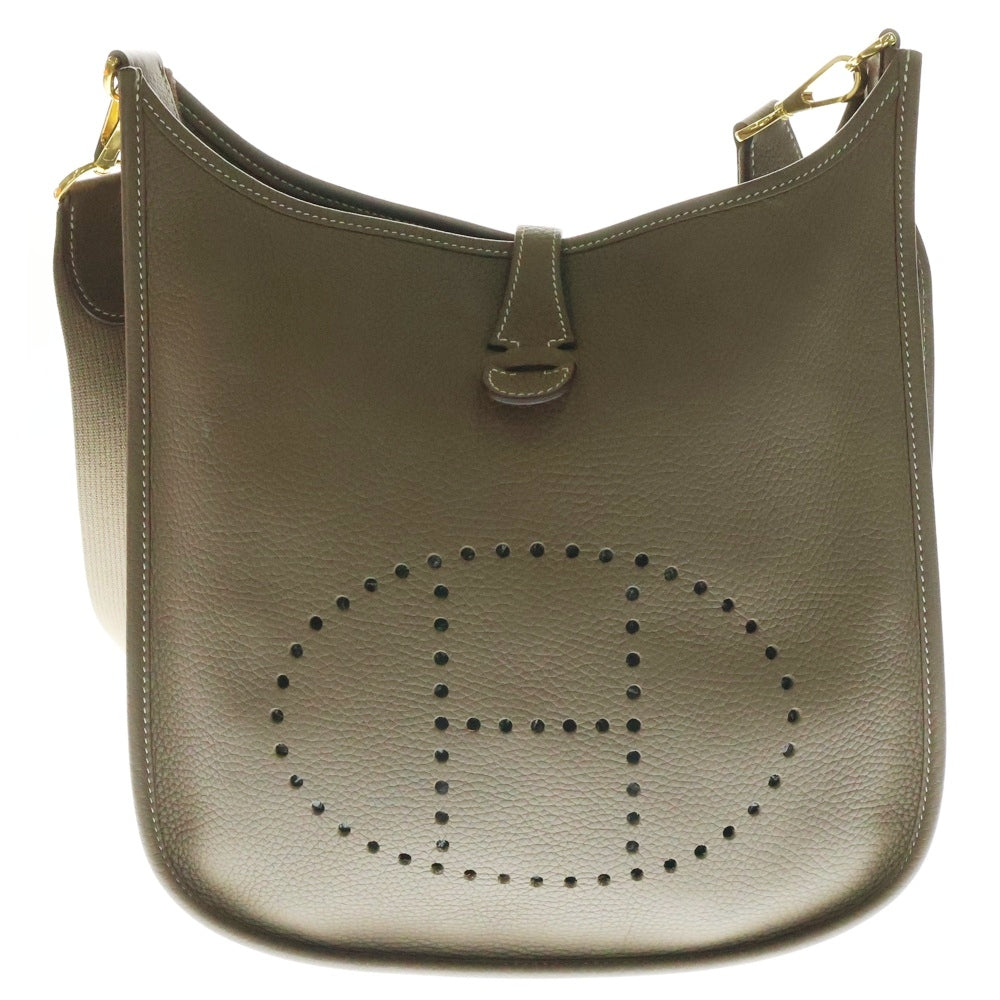 HERMES(エルメス) エブリン3 PM エトゥープ トリヨンクレマンス ショルダーバッグ ゴールド金具 Y刻印