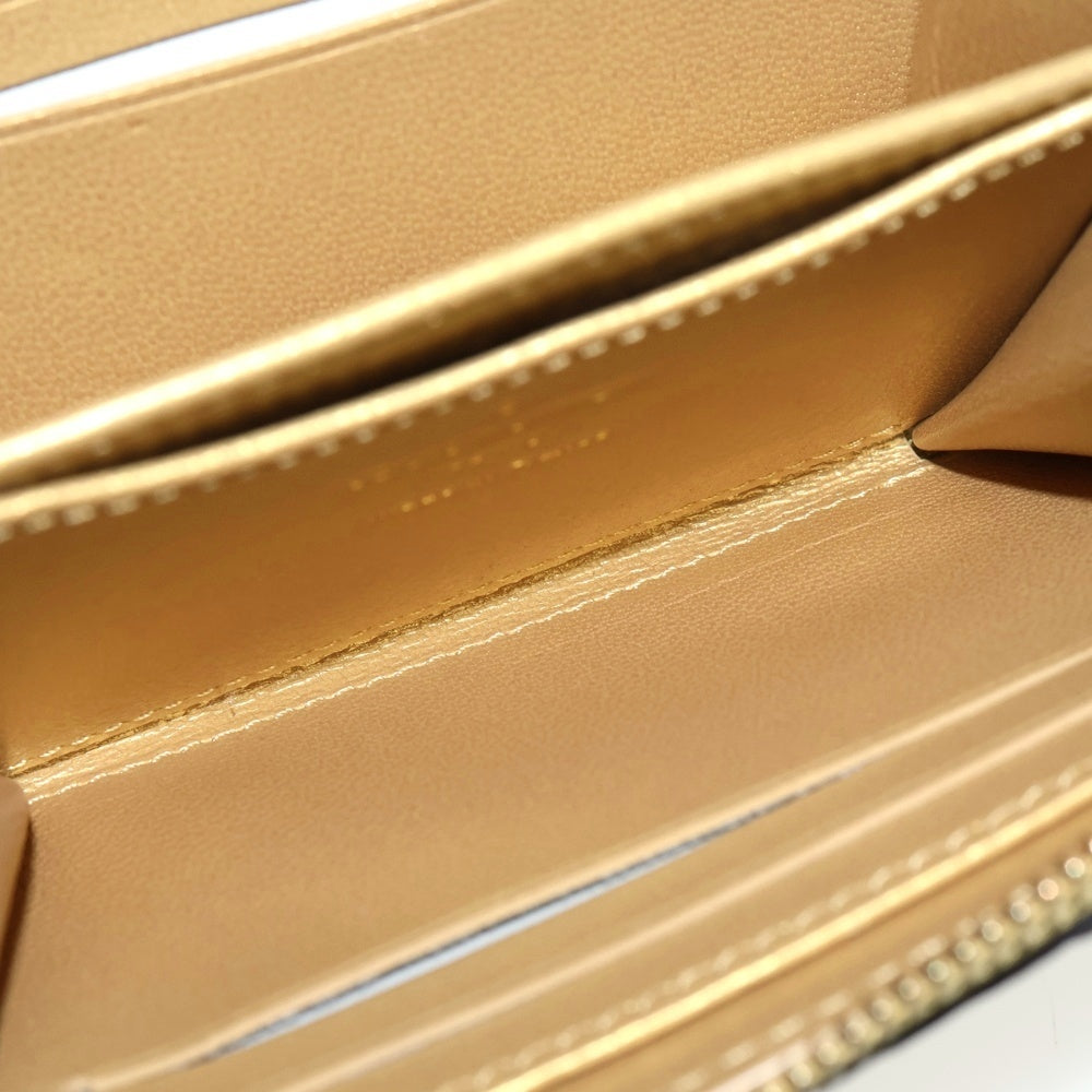 LOUIS VUITTON(ルイヴィトン) クロコダイル ジッピーコインパース 型押し コインケース 財布 ウォレット イエロー マルチカラー ゴールド金具
