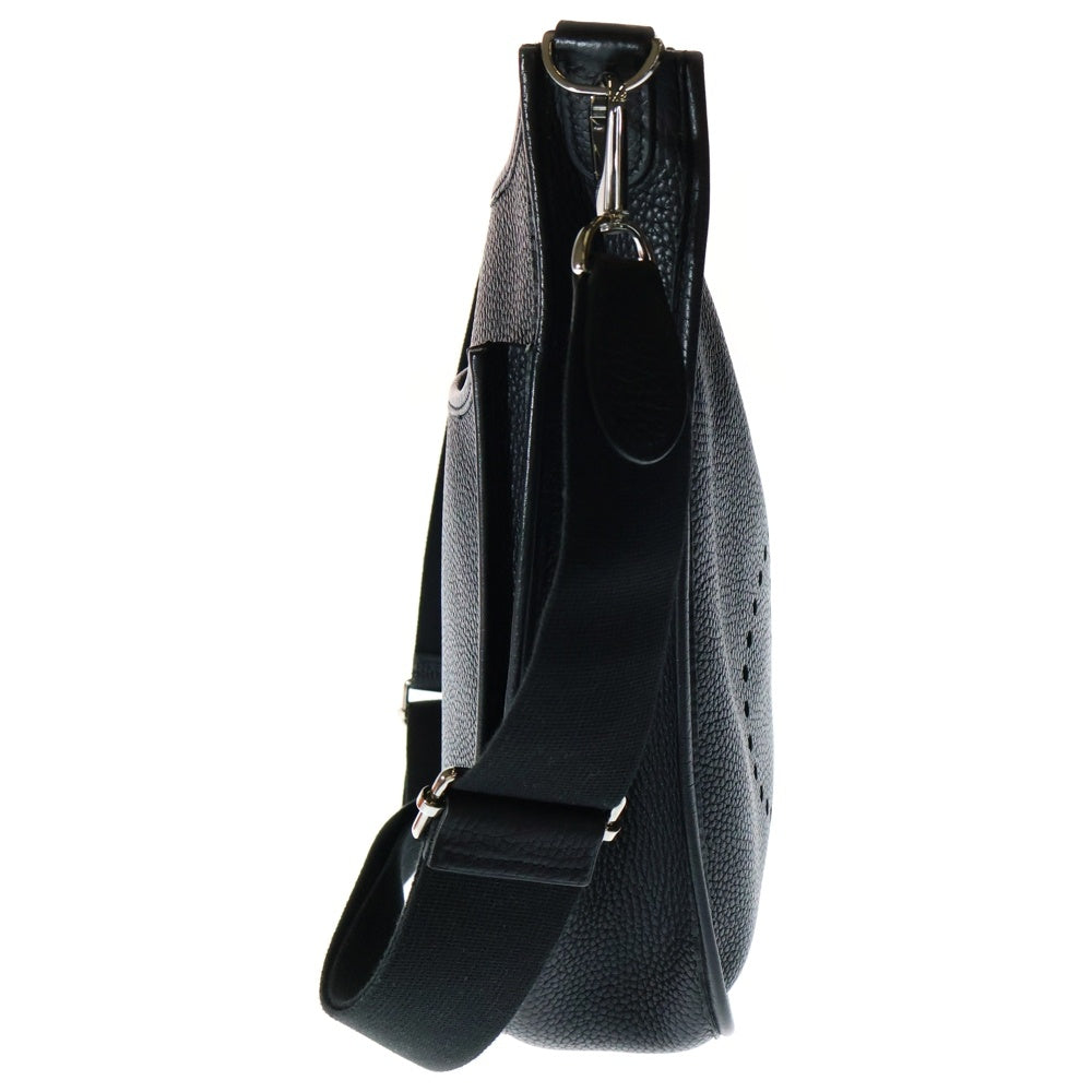 HERMES(エルメス) エヴリン3PM トリヨンクレマンス レザーショルダーバッグ ブラック レディース □H刻印
