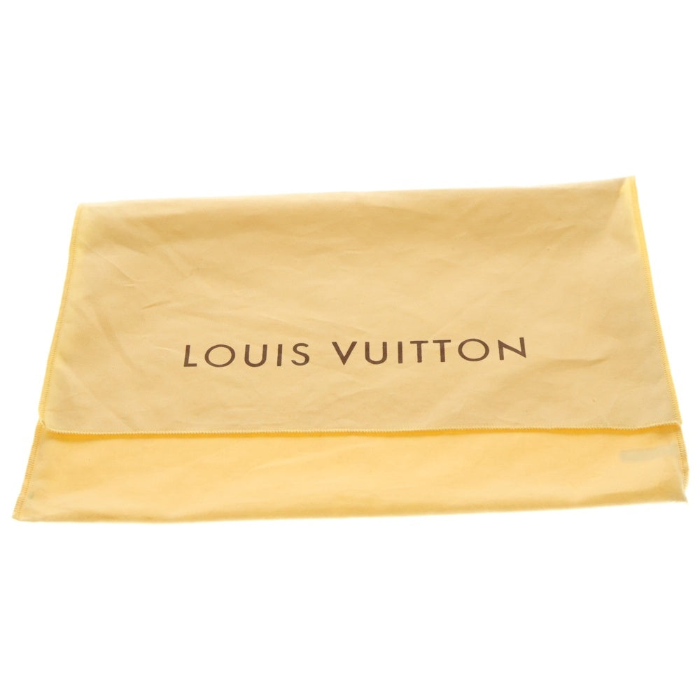 LOUIS VUITTON(ルイヴィトン) ポシェット エンベロップ クラッチバッグ セカンドバッグ ポーチ ケース ブラック レザー シルバー金具 M62250