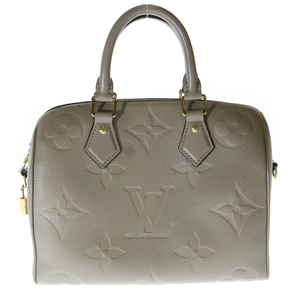 LOUIS VUITTON(ルイヴィトン) モノグラムアンプラント スピーディバンドリエール25 2WAY レザーハンドバッグ ショルダーバッグ ベージュ レディース M59273