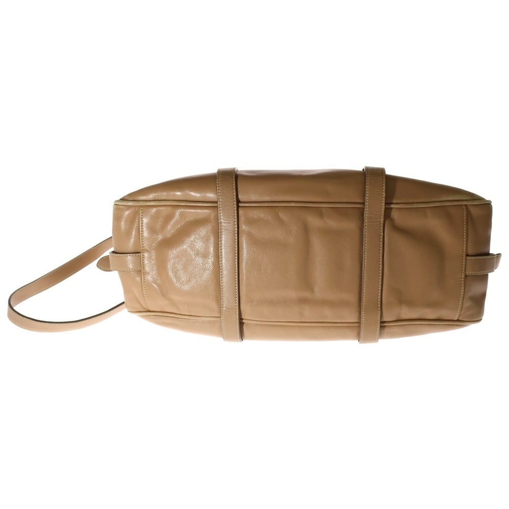 PRADA(プラダ) ハンドバッグ 2way ハンドバッグ ショルダーバッグ ベージュ ゴールド金具 レザー BN1903