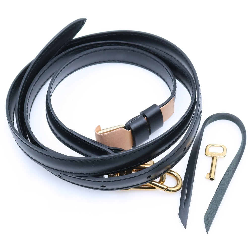 LOUIS VUITTON(ルイヴィトン) エピ モンソー レザー2WAYハンドバッグ ショルダーバッグ ブラック ゴールド金具 M52122