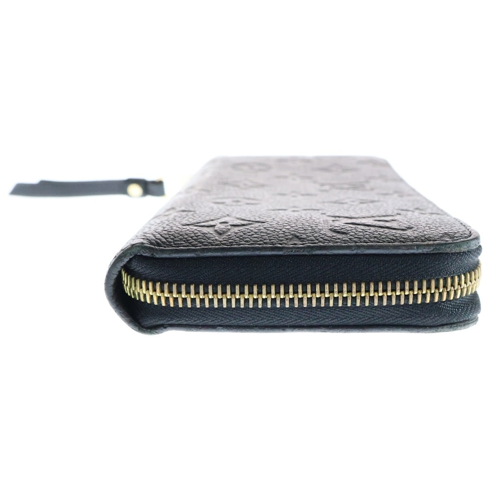 LOUIS VUITTON(ルイヴィトン) モノグラム アンプラント レザー ジッピーロングウォレット ノワール 長財布 ゴールド金具 ブラック M61864