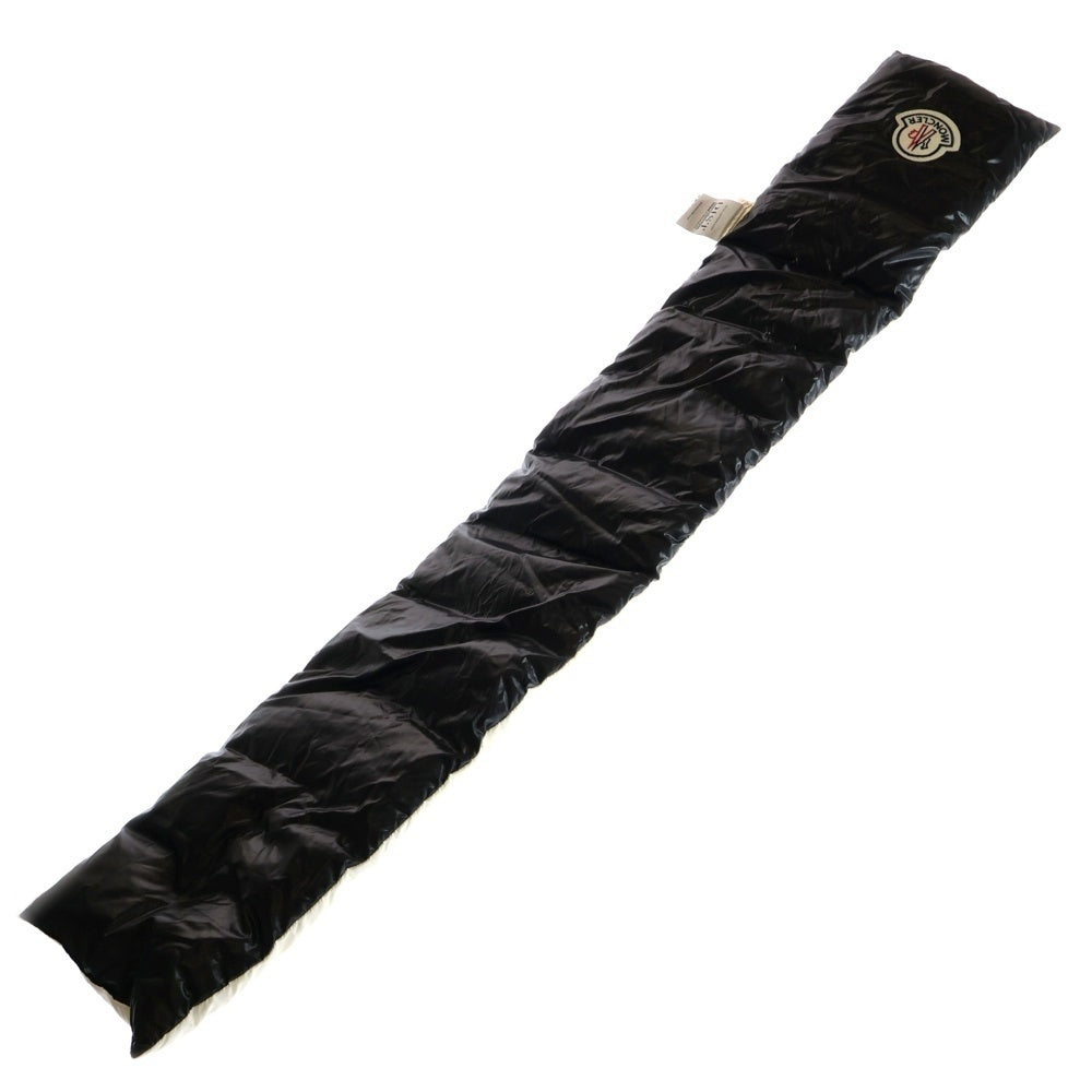 MONCLER(モンクレール) 19AW SCIARPA シャルパ バイカラー ダウン マフラー ホワイト×ブラック E20930000900