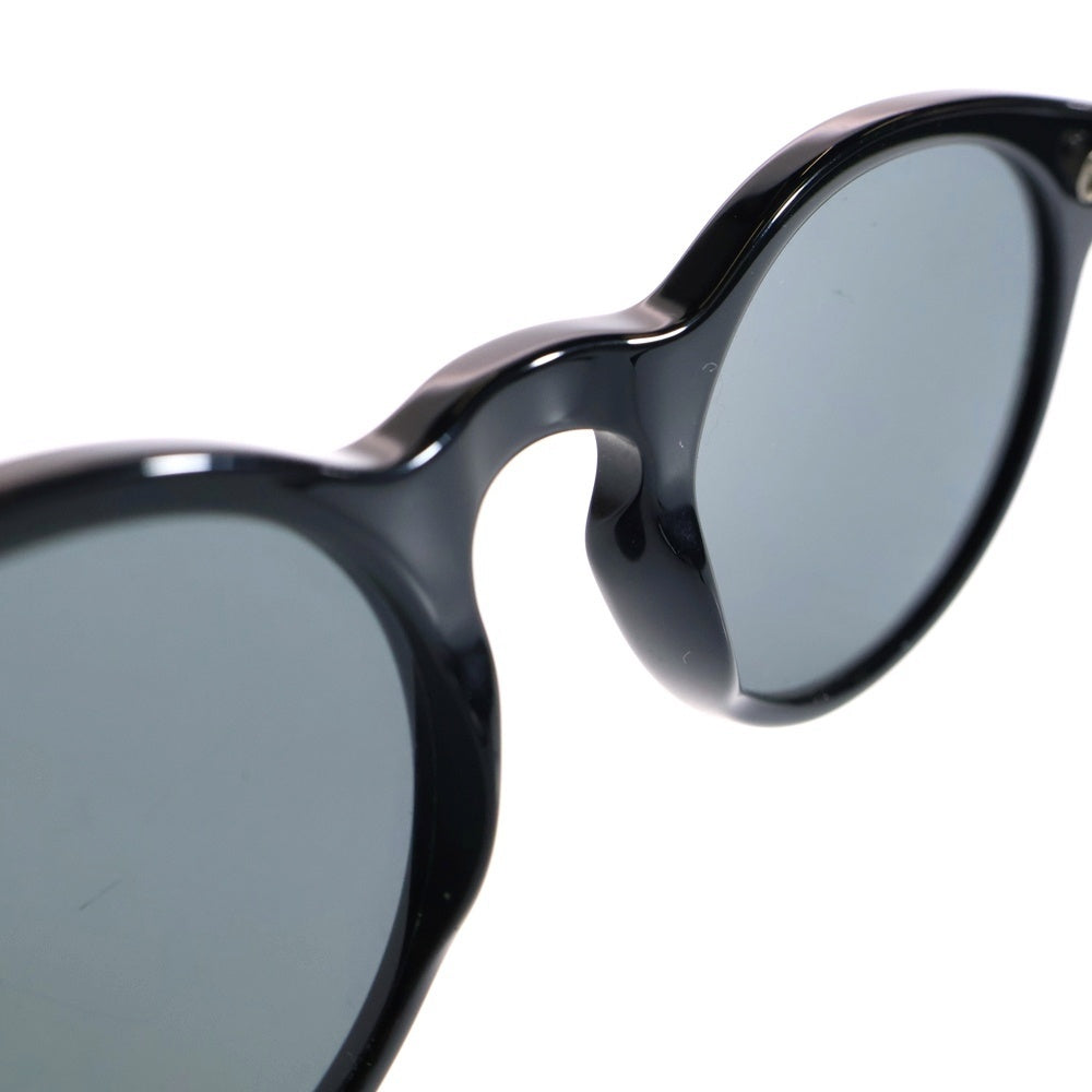 VALENTINO GARAVANI(ヴァレンチノガラヴァーニ) スタッズ サングラス ラウンド ブラックフレーム ブルーレンズ シルバー金具 va4009