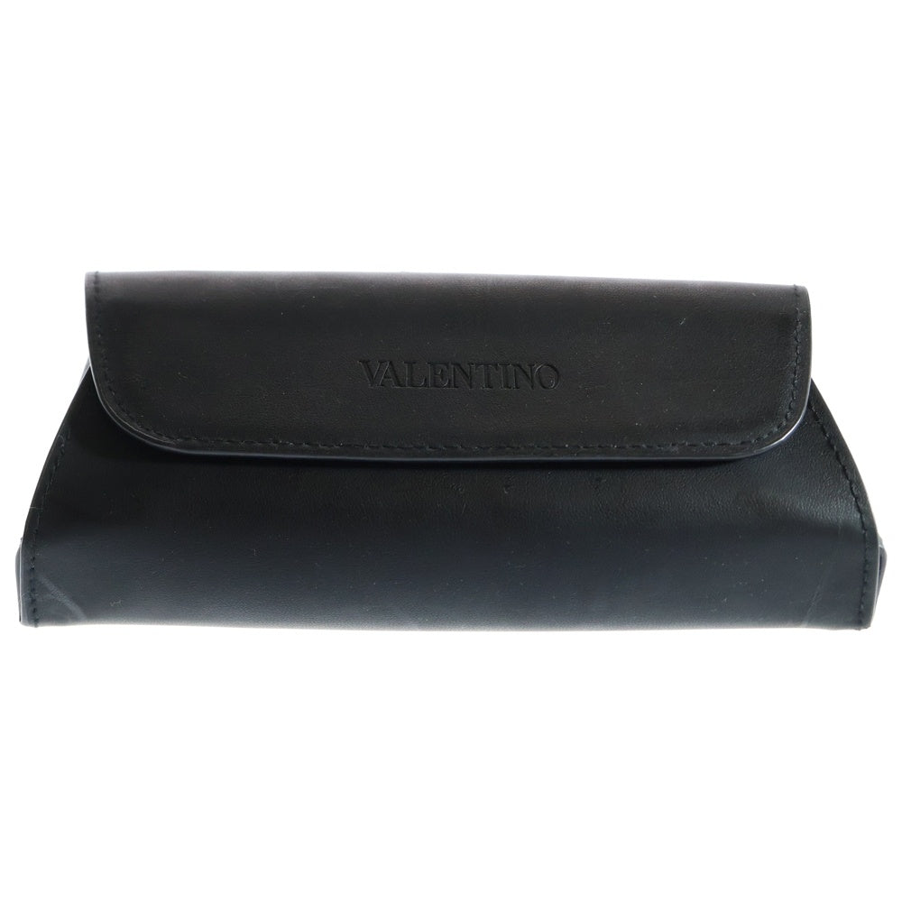 VALENTINO GARAVANI(ヴァレンチノガラヴァーニ) スタッズ サングラス ラウンド ブラックフレーム ブルーレンズ シルバー金具 va4009