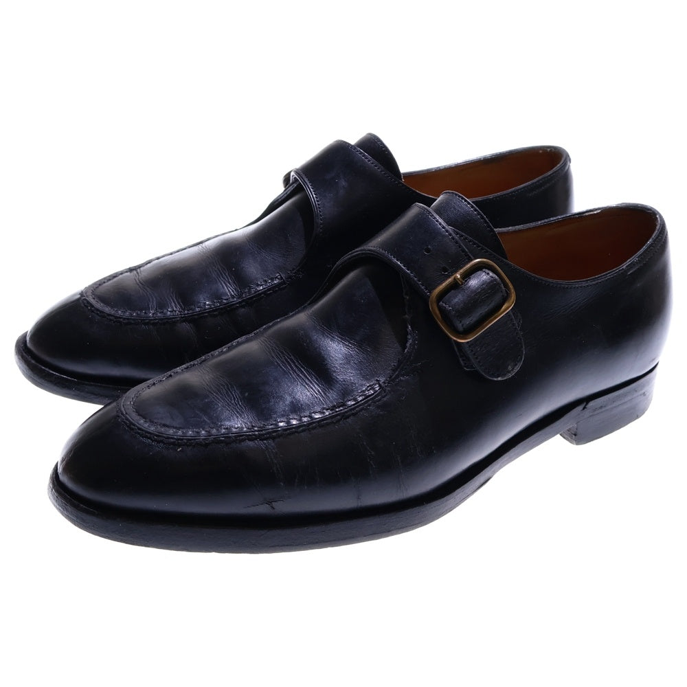 JOHN LOBB(ジョンロブ) OSNER オスナー モンクストラップ レザー ドレス ビジネスシューズ ブラック