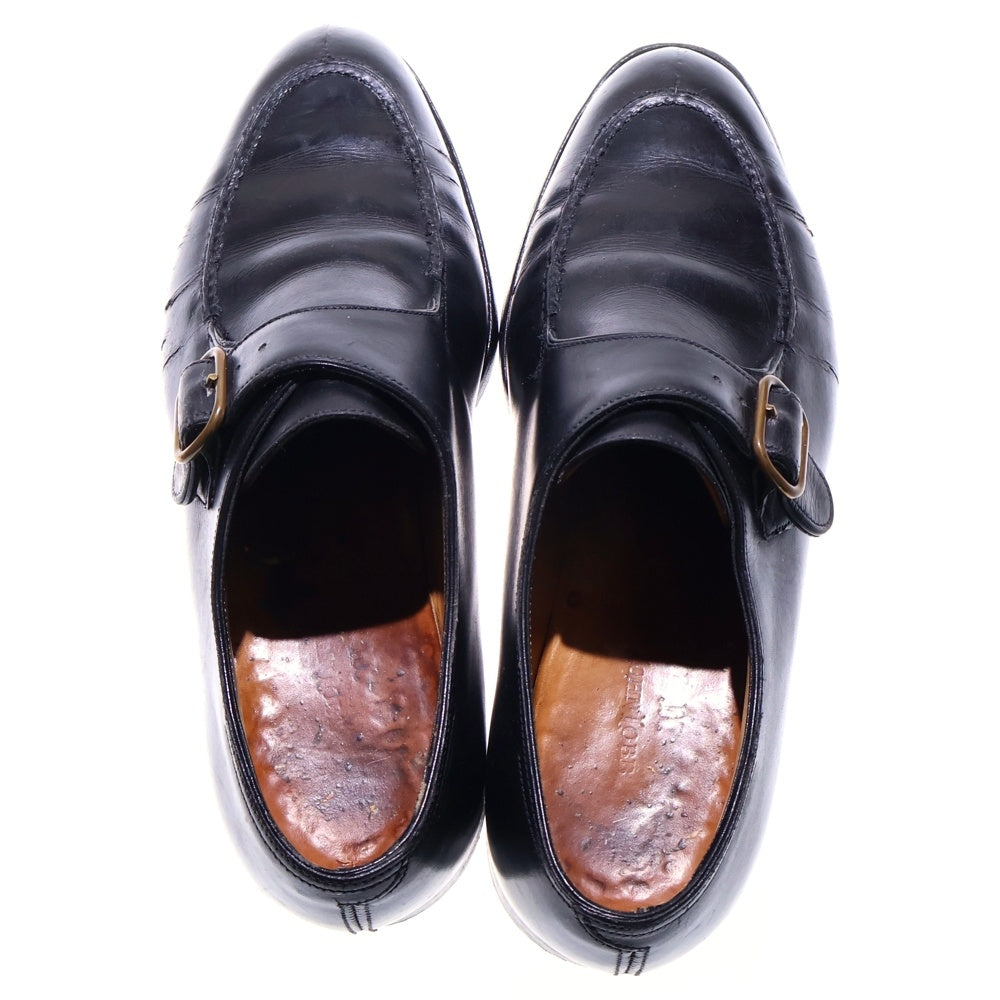 JOHN LOBB(ジョンロブ) OSNER オスナー モンクストラップ レザー ドレス ビジネスシューズ ブラック