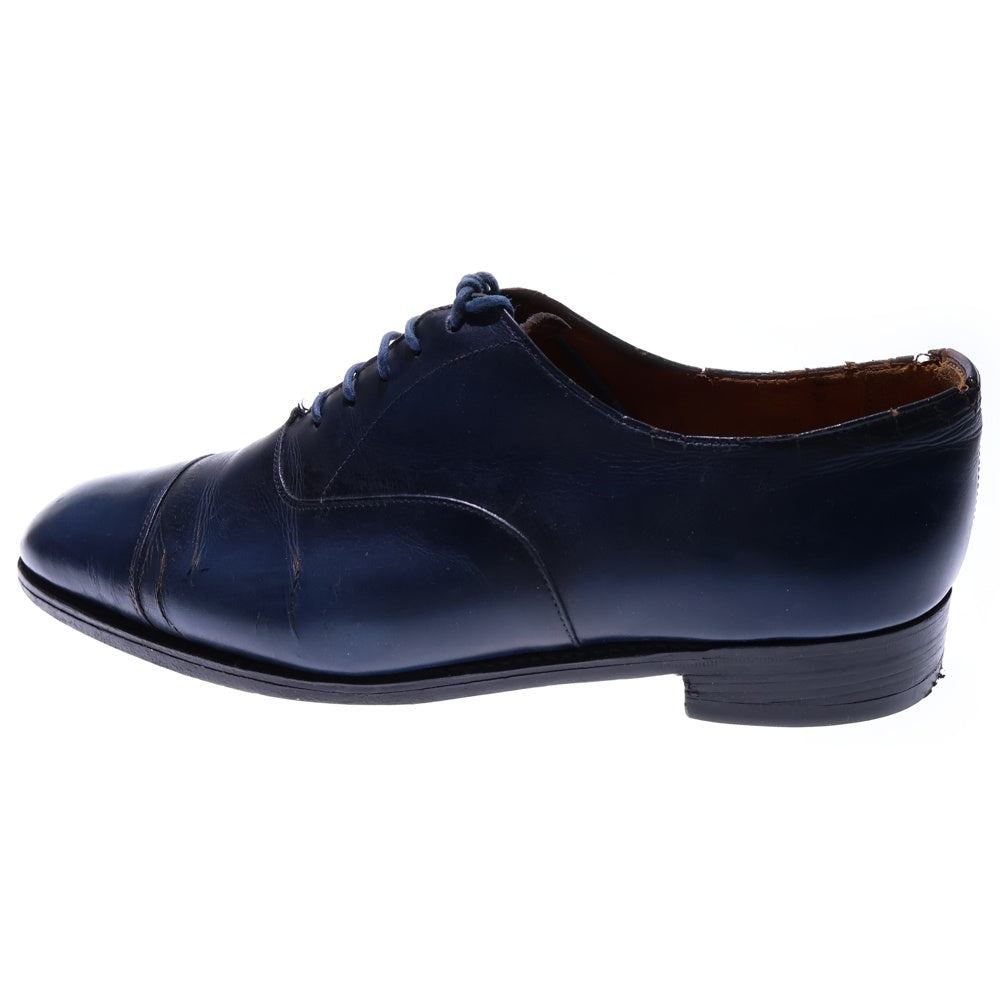 FOSTER & SON(フォスターアンドサン) ストレートチップ レザー レースアップ ドレス ビジネスシューズ ブルー