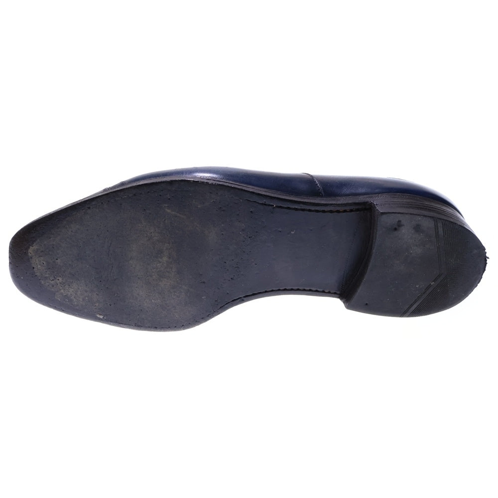 FOSTER & SON(フォスターアンドサン) ストレートチップ レザー レースアップ ドレス ビジネスシューズ ブルー