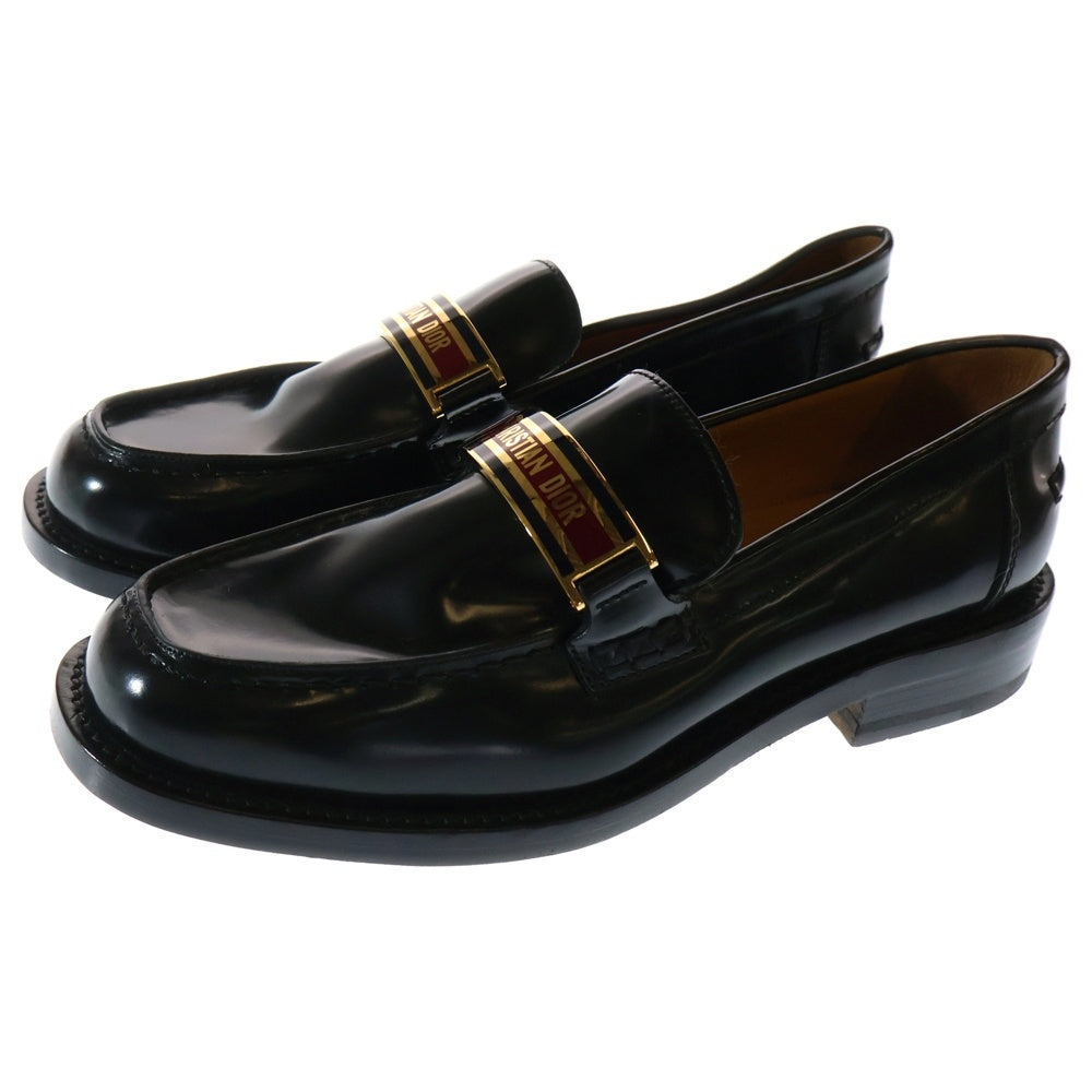 Christian Dior(クリスチャンディオール) メタルロゴプレート レザー