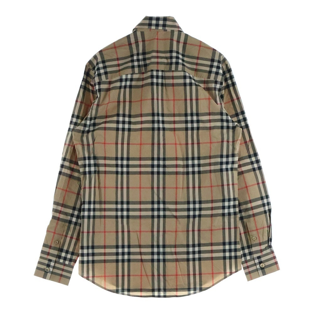 BURBERRY(バーバリー) ノバチェック 長袖シャツ ベージュ 8020863