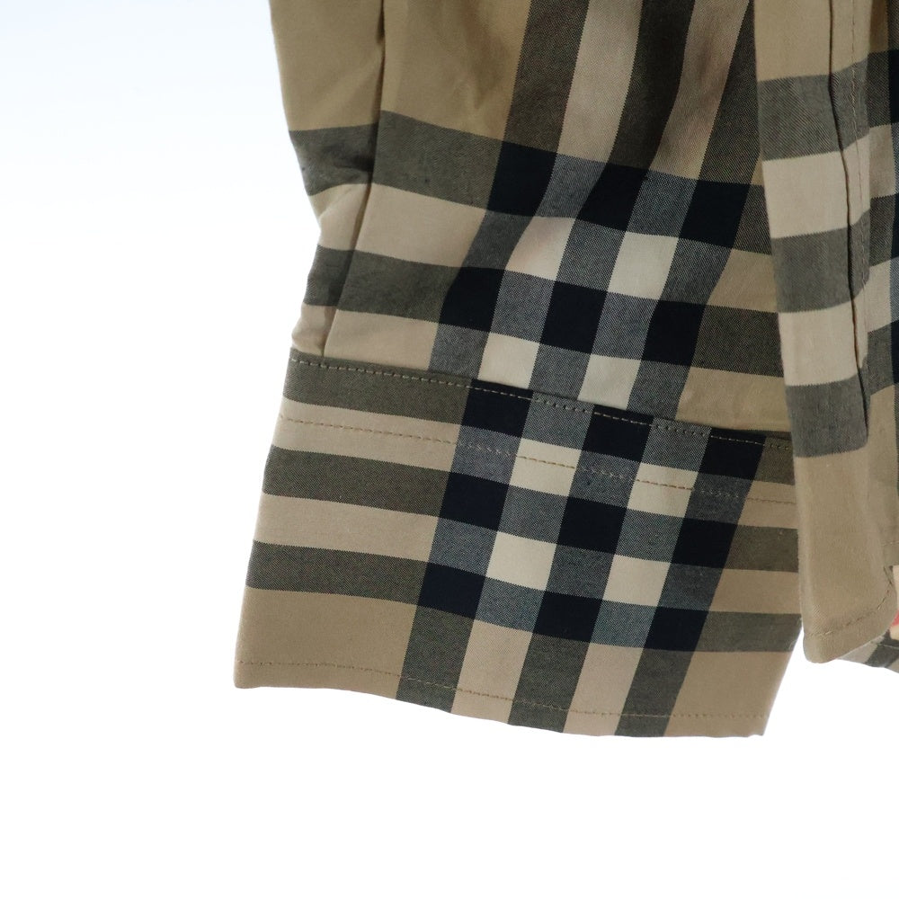 BURBERRY(バーバリー) ノバチェック 長袖シャツ ベージュ 8020863