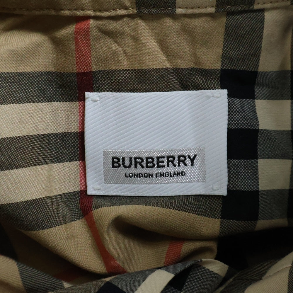 BURBERRY(バーバリー) ノバチェック 長袖シャツ ベージュ 8020863