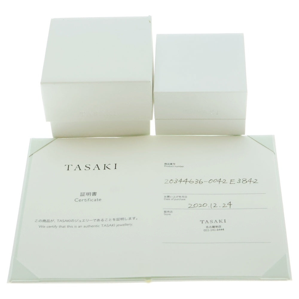 TASAKI(タサキ) バランス プラス パール付イヤリング K18YG イエロー