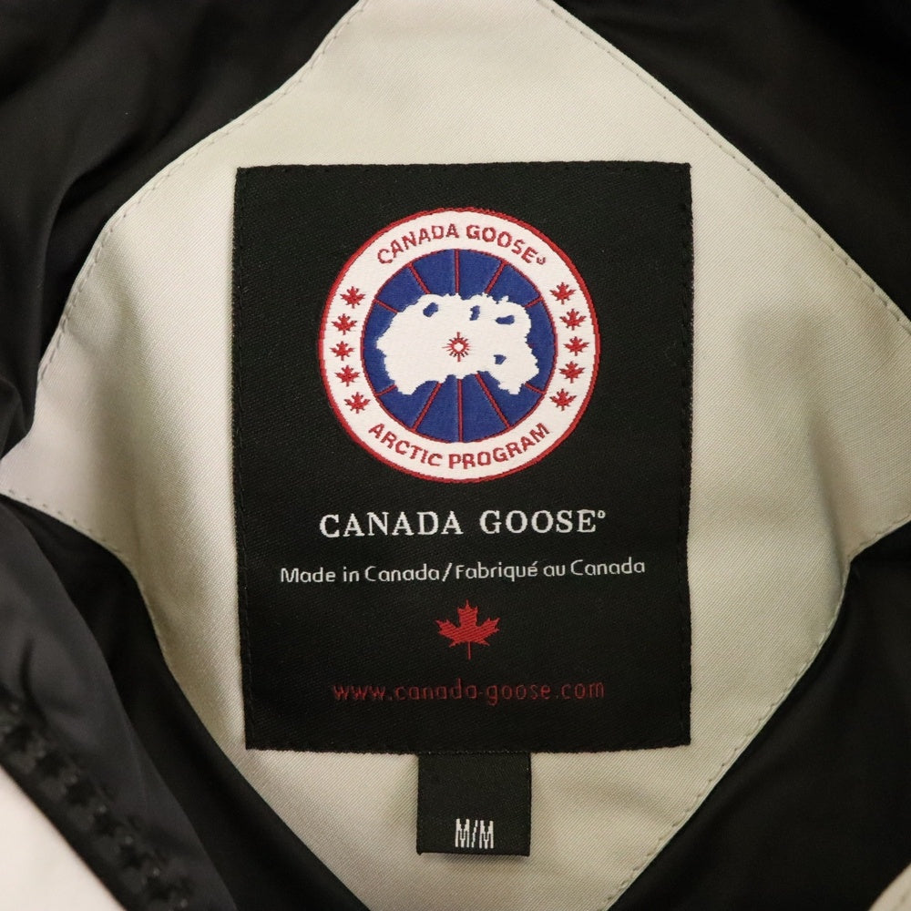 CANADA GOOSE(カナダグース) LABRADOR BOMBER ラブラドール ボンバー ファー フーデッド ジップアップ ダウンジャケット グレー 7967JL