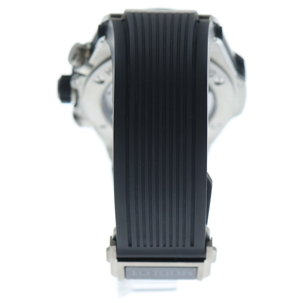 HUBLOT(ウブロ) ビッグバン ウニコ パーペチュアルカレンダー チタニウム セラミック スケルトン文字盤ウォッチ 腕時計 Ti×ラバー/AT ブラック/シルバー 406.nm.0170.rx