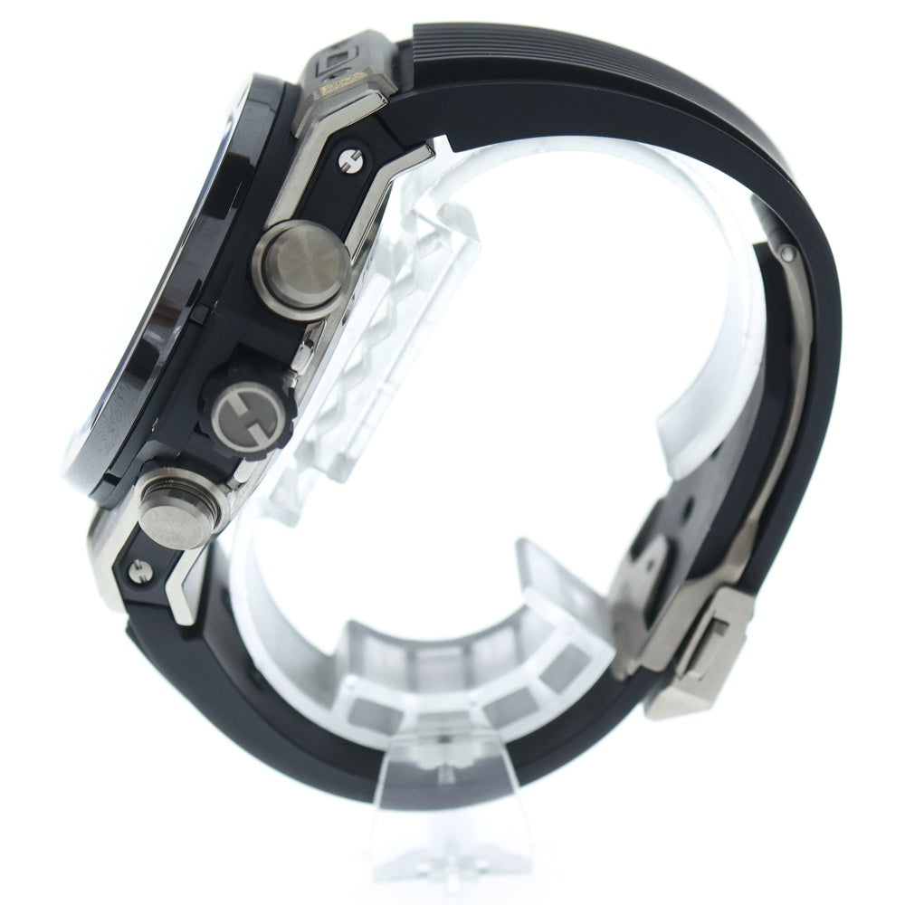 HUBLOT(ウブロ) ビッグバン ウニコ パーペチュアルカレンダー チタニウム セラミック スケルトン文字盤ウォッチ 腕時計 Ti×ラバー/AT ブラック/シルバー 406.nm.0170.rx