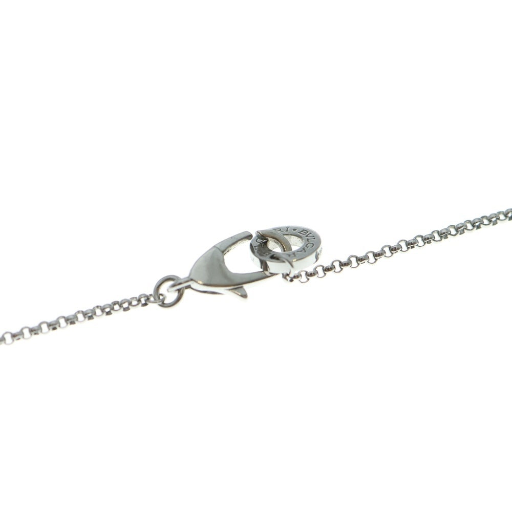 BVLGARI(ブルガリ) セルペンティ スモールクロス ダイヤ付チェーンネックレス ペンダント Au750WG ホワイトゴールド 354038