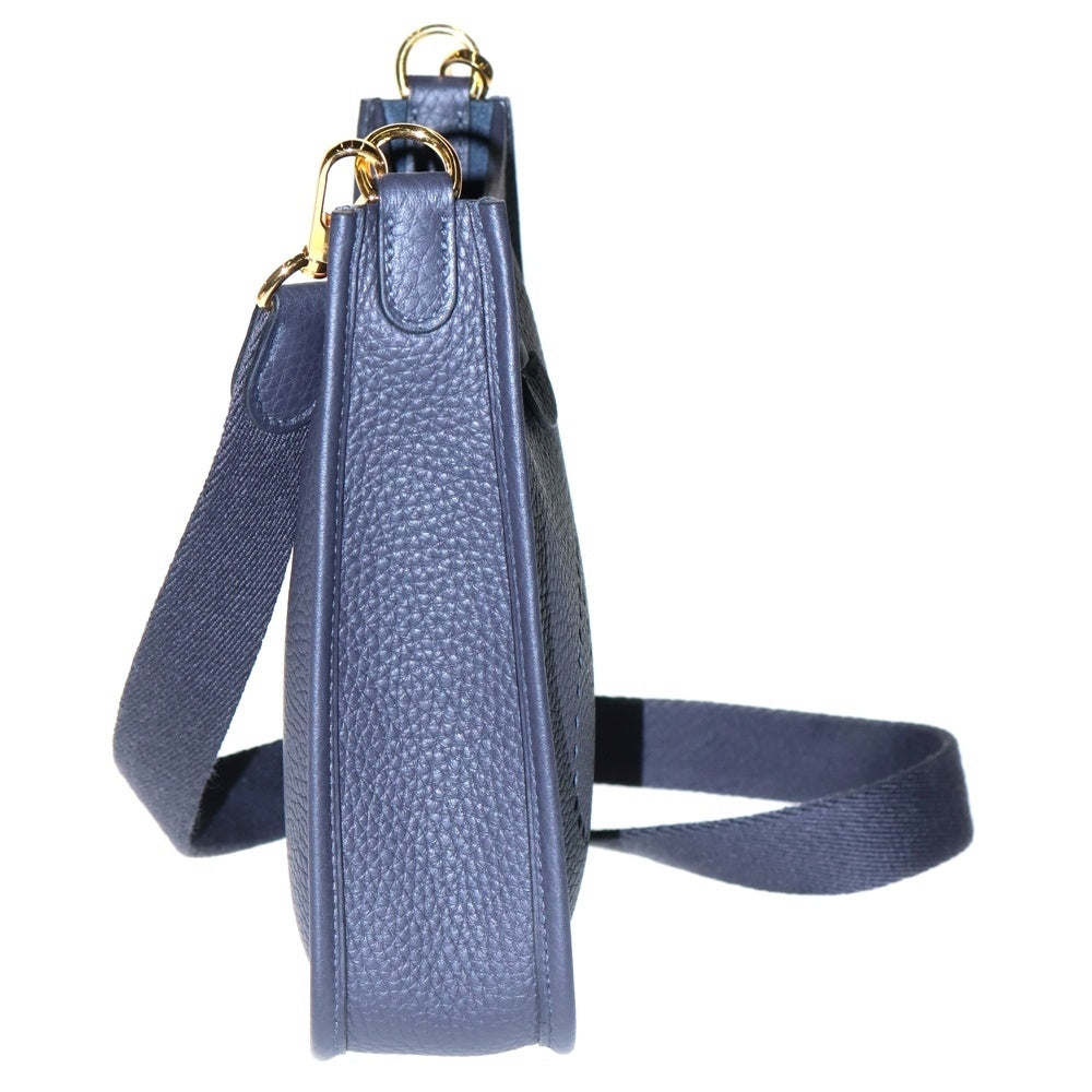 HERMES(エルメス) エブリンTPM ショルダーバッグ ブルーニュイトリヨンクレマンス ゴールド金具 K刻印