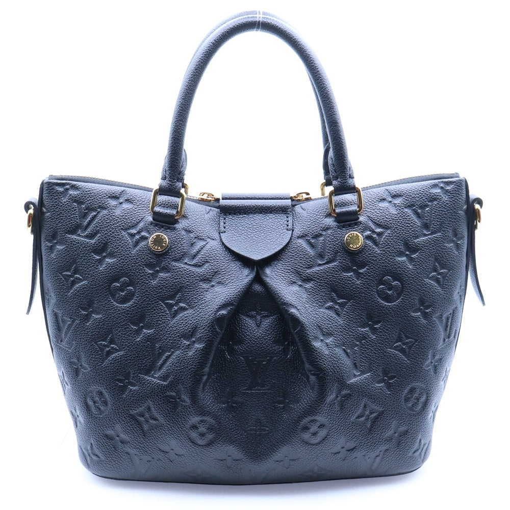 LOUIS VUITTON(ルイヴィトン) マザリーヌPM モノグラムアンプラント ノワール エンボスレザー 2WAY ハンド ショルダーバッグ ゴールド金具 ブラック M50639