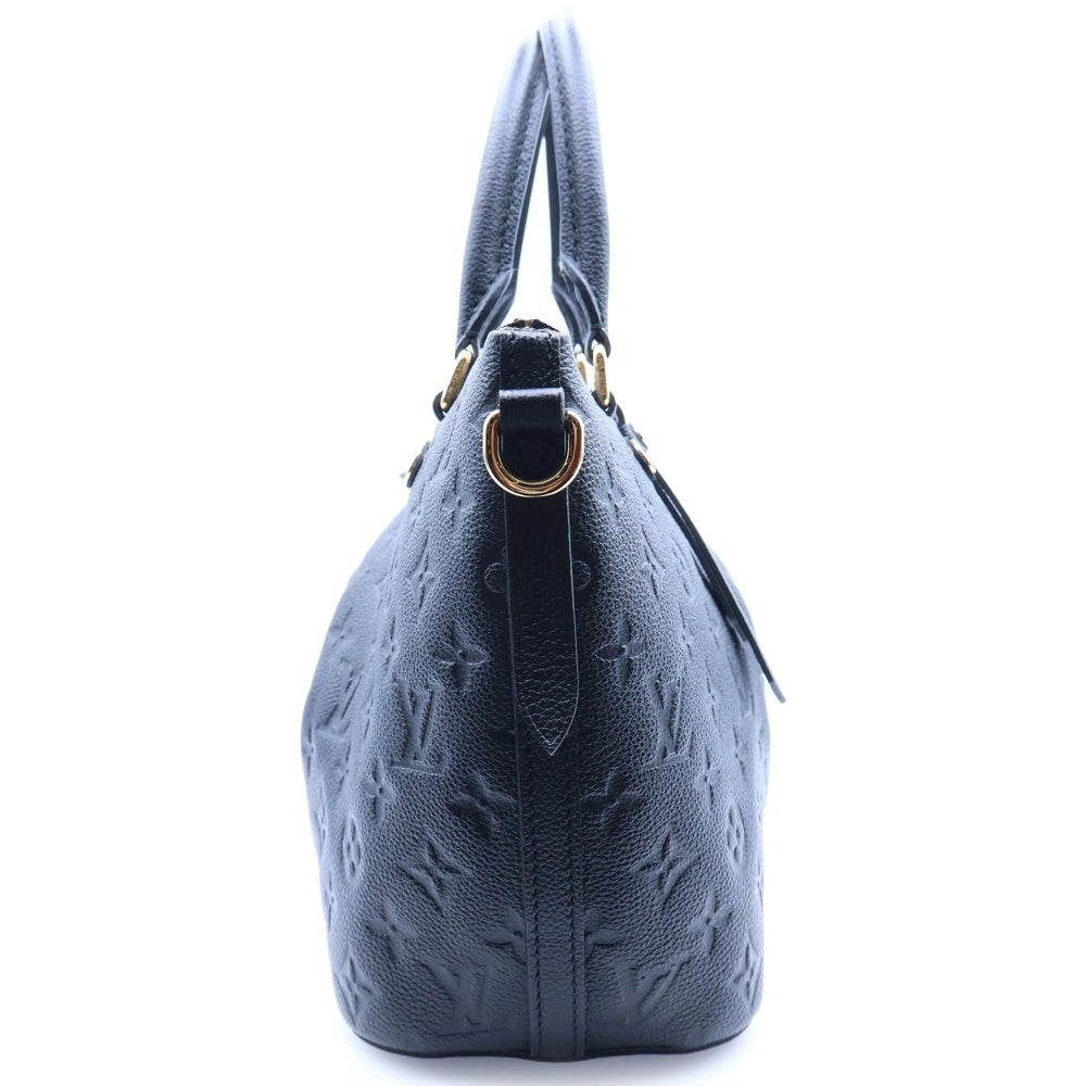 LOUIS VUITTON(ルイヴィトン) マザリーヌPM モノグラムアンプラント ノワール エンボスレザー 2WAY ハンド ショルダーバッグ ゴールド金具 ブラック M50639