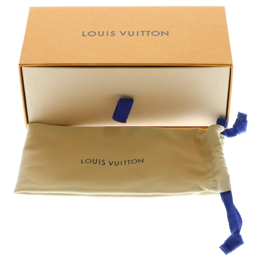 LOUIS VUITTON(ルイヴィトン) LVコンフィデンススクエア サングラス ブラックフレーム ブラックレンズ ゴールド金具 Z2675U