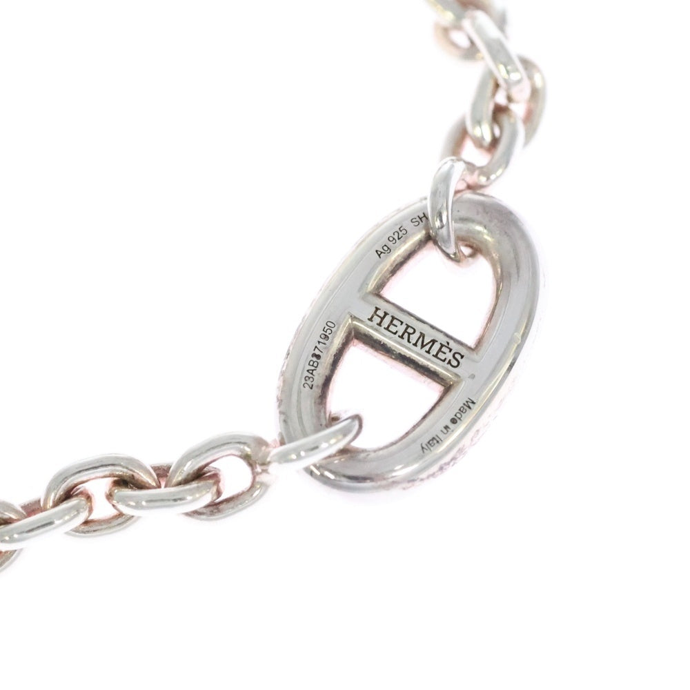 HERMES シルバーチェーンブレスレット エルメス ブレスレット ジュエリー メンズ レディース シェーヌ