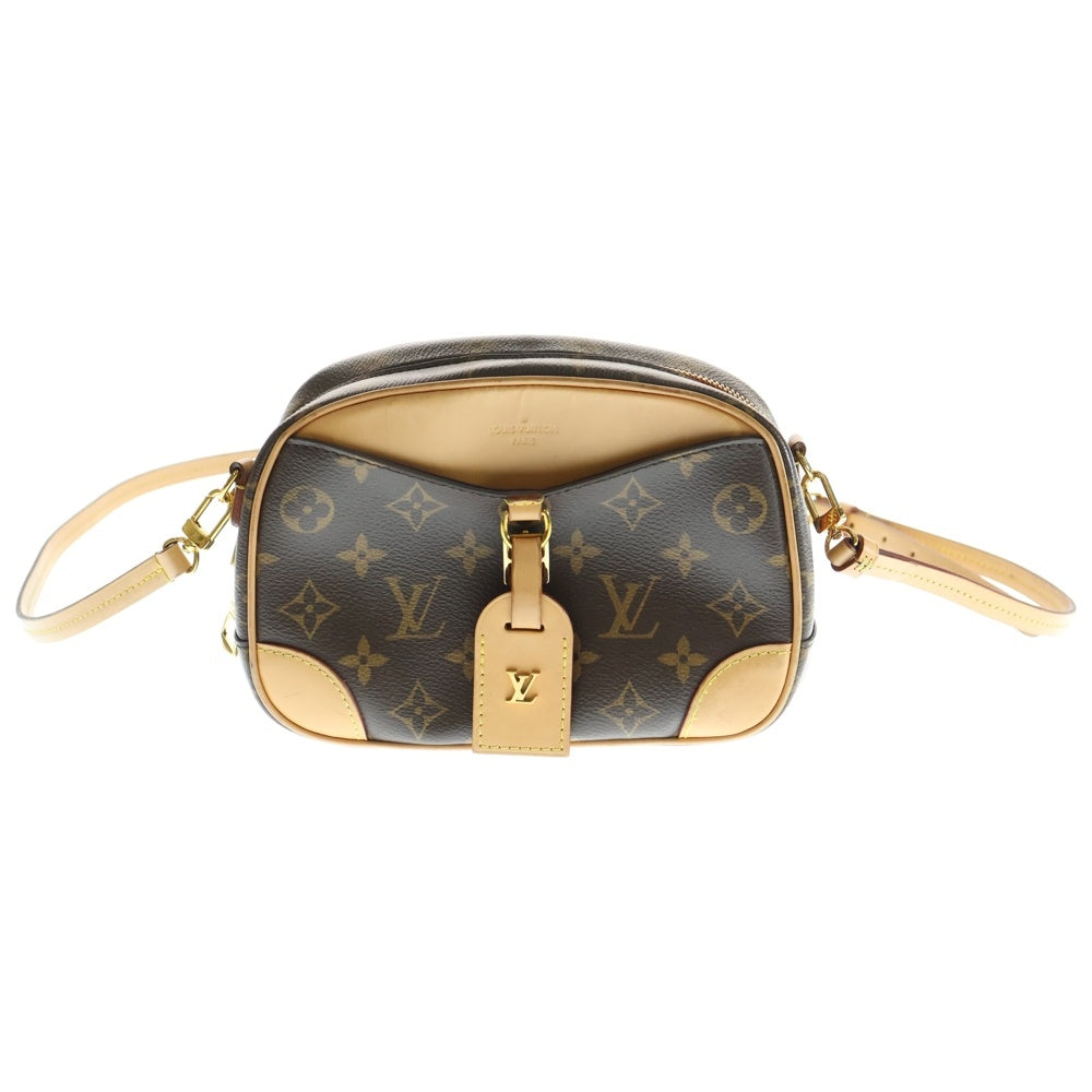LOUIS VUITTON(ルイヴィトン) モノグラム ドーヴィル ミニ ブラウン PVC ショルダーバッグ M45528