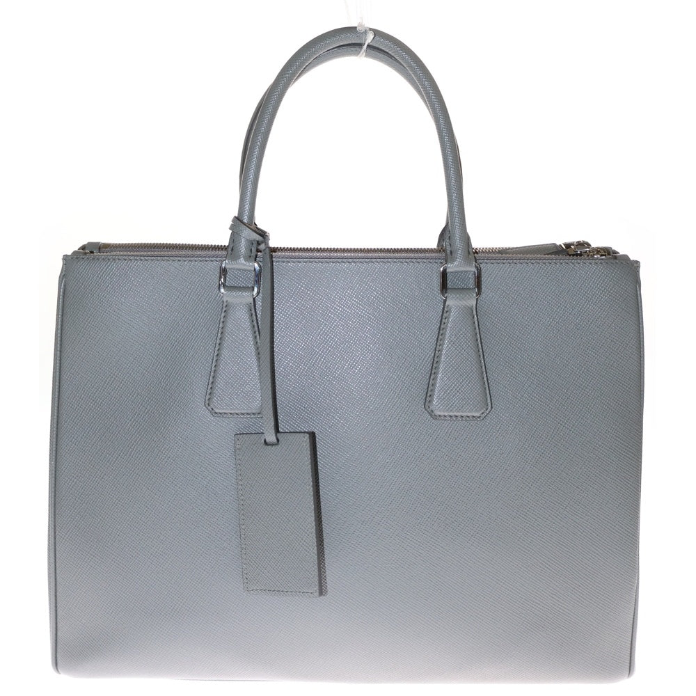 PRADA(プラダ) ガリレア ハンドバッグ グレー サフィアーノレザー
