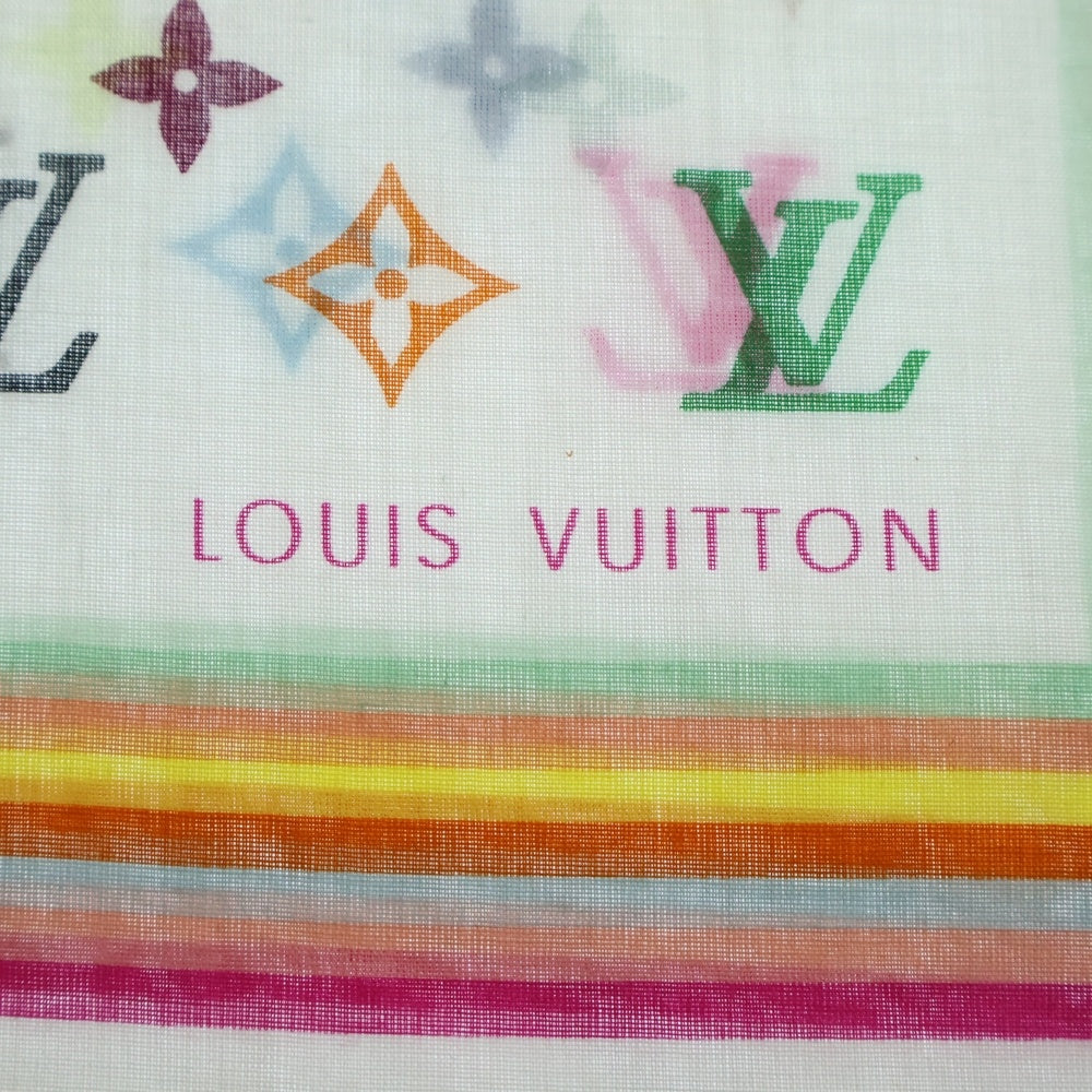 LOUIS VUITTON(ルイヴィトン) モノグラム ミニ ミニ・カレ ブロン マルチカラー スカーフ シルク M71913