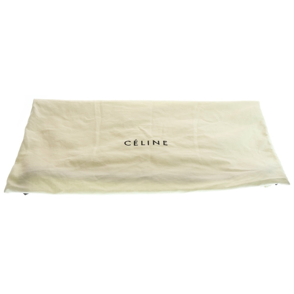 CELINE(セリーヌ) リング トートバッグ ハンドバッグ レザー ゴールド金具 ネイビー