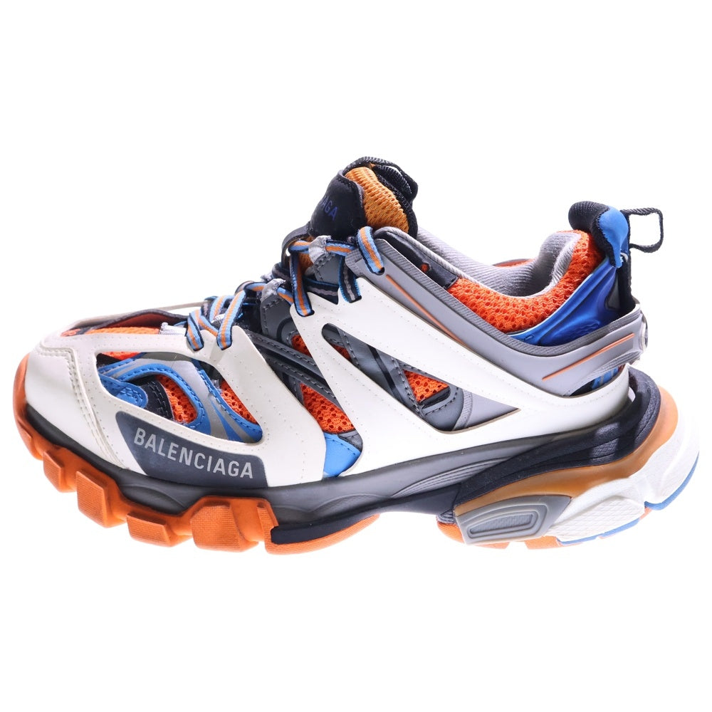 BALENCIAGA(バレンシアガ) Track Trainers トラック トレイナー レースアップ ローカットシューズ スニーカー オレンジ/ブルー レディース 542436