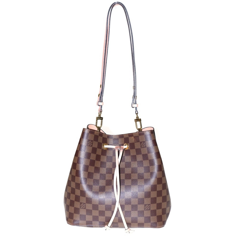 LOUIS VUITTON(ルイヴィトン) モノグラム ネオノエ ショルダーバッグ ブラウン PVC×レザー RFID M44022