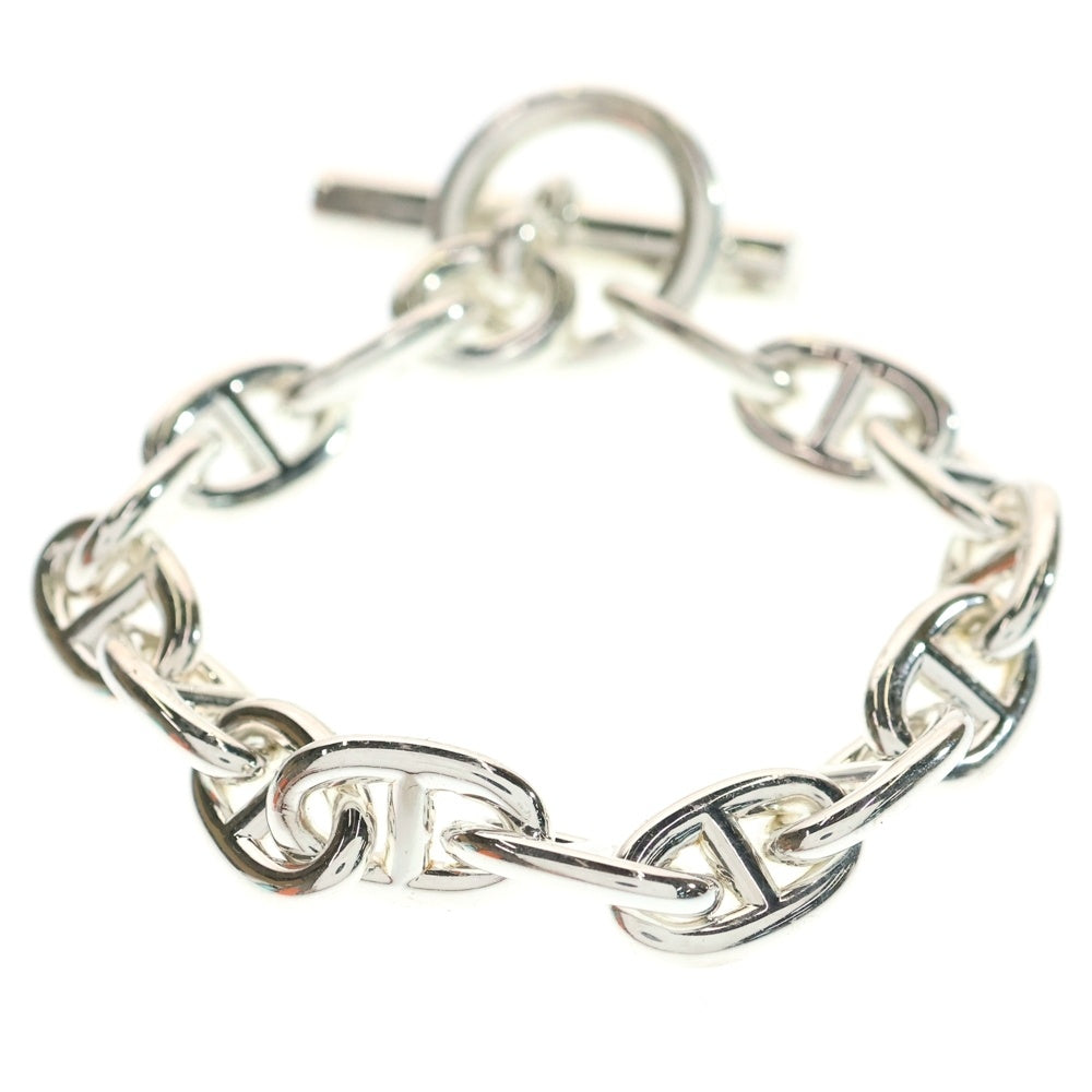 HERMES(エルメス) Chaine d'Ancre MM シェーヌダンクルMM 15コマ チェーンブレスレット シルバー