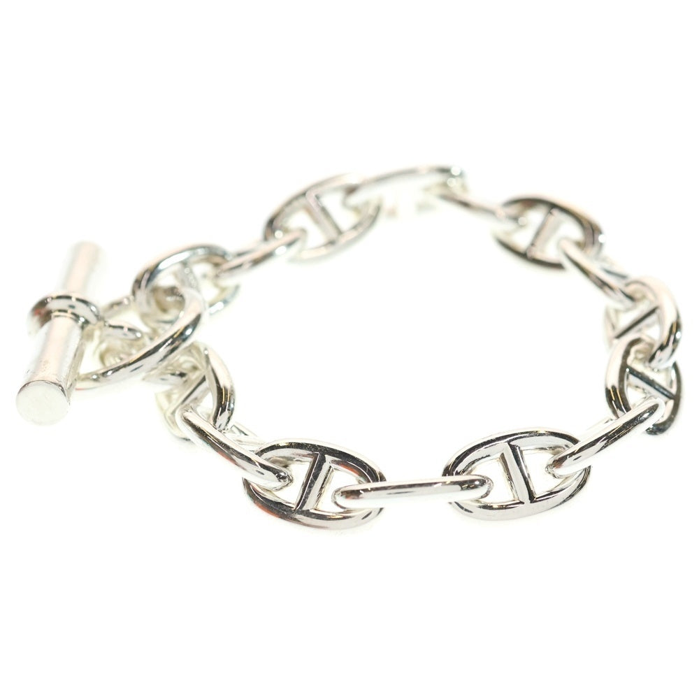 HERMES(エルメス) Chaine d'Ancre MM シェーヌダンクルMM 15コマ チェーンブレスレット シルバー