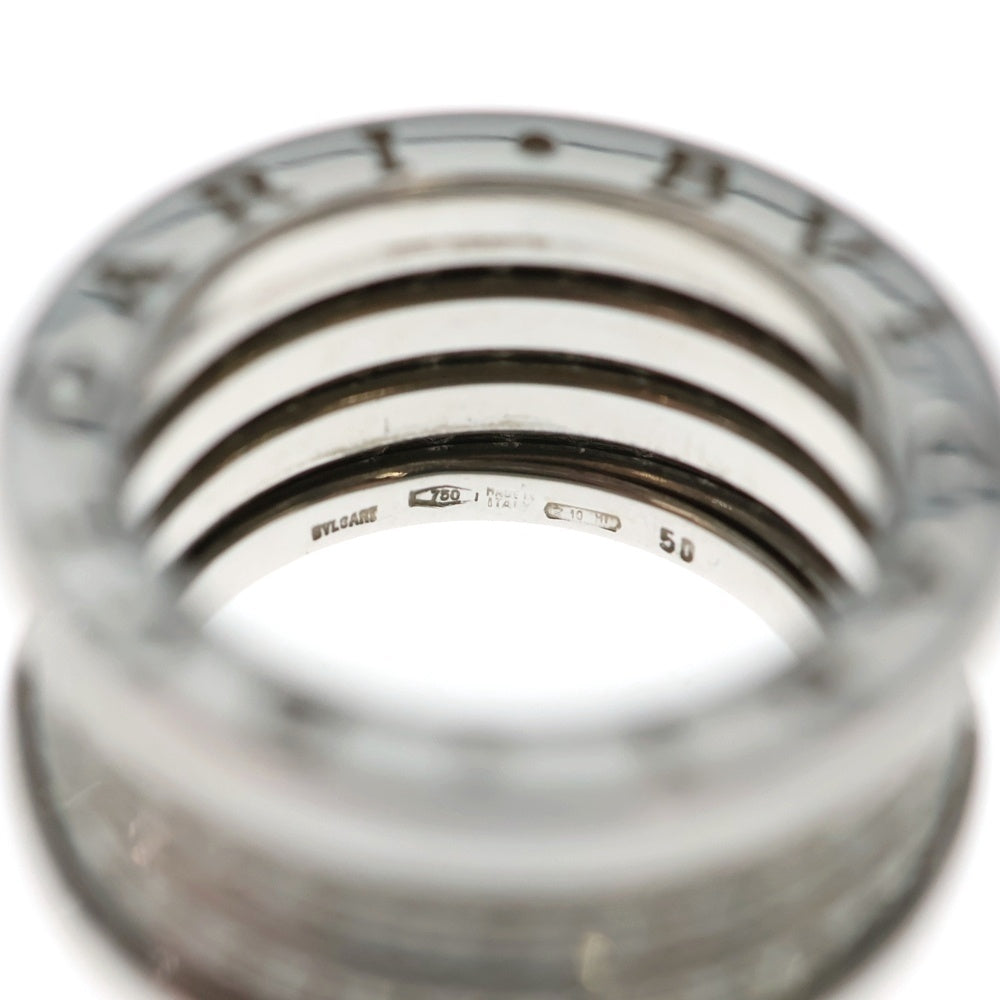 BVLGARI(ブルガリ) B-ZERO 1 ビーゼロワン ダイヤモンド 4バンド リング ホワイトゴールド