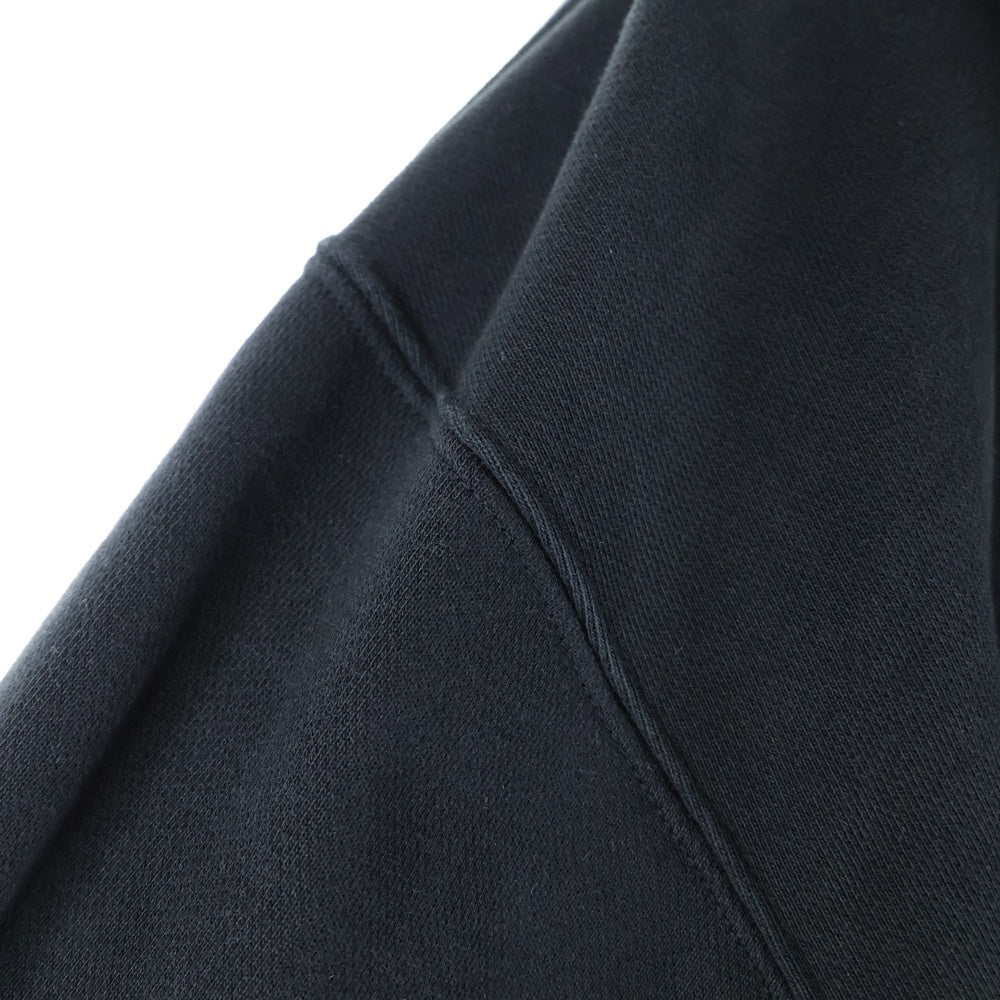 KENZO(ケンゾー) バック クロスロゴ プリント プルオーバースウェットパーカー フーディー ブラック FA65SW5304MS