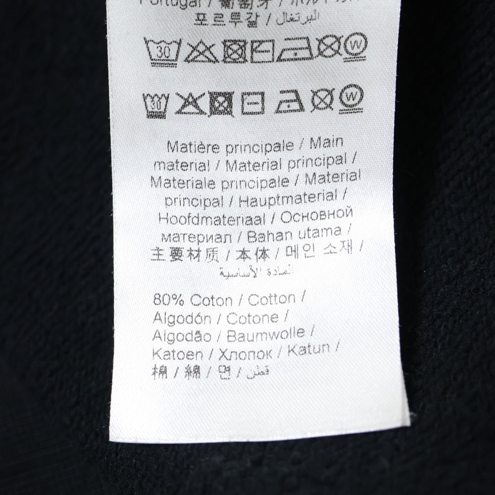 KENZO(ケンゾー) バック クロスロゴ プリント プルオーバースウェットパーカー フーディー ブラック FA65SW5304MS