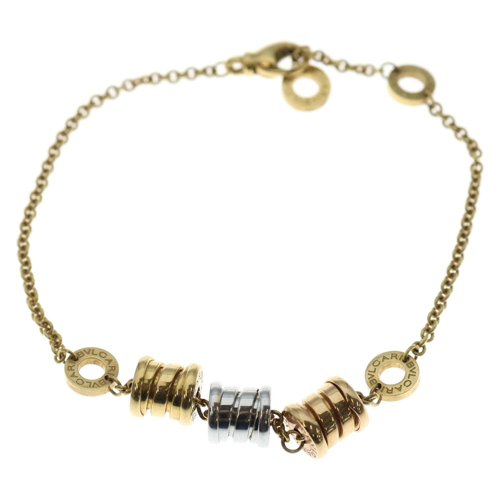 BVLGARI(ブルガリ) B-ZERO 1 ビーゼロワン スリーエレメント ブレスレット イエローゴールド/ホワイトゴールド/ピンクゴールド
