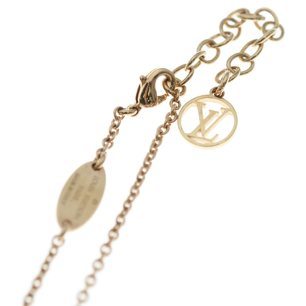LOUIS VUITTON(ルイヴィトン) エセンシャルV ネックレス ペンダント チェーン ピンクゴールド GP