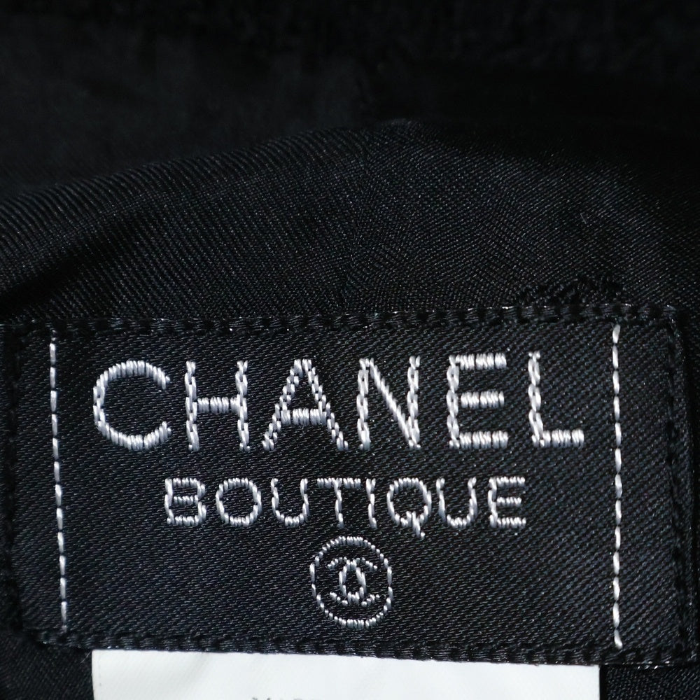 CHANEL(シャネル) 95AW ココマークボタン ロゴジャガード ウールツイード セットアップ ダブルブレスト テーラードジャケット タイト ミディアムスカート レディース P05924V04386