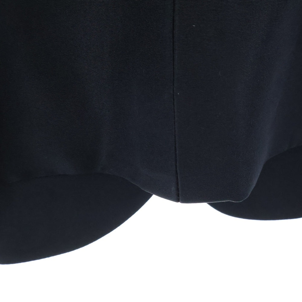 CHANEL(シャネル) 90S VINTAGE ヴィンテージ パール装飾 シルク 2B スナップボタン ショールカラー テーラードジャケット ブラック レディース