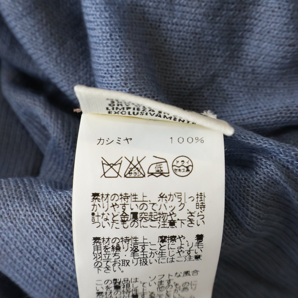 HERMES(エルメス) タートルネックカシミヤ長袖ニットセーター ブラウン sw206